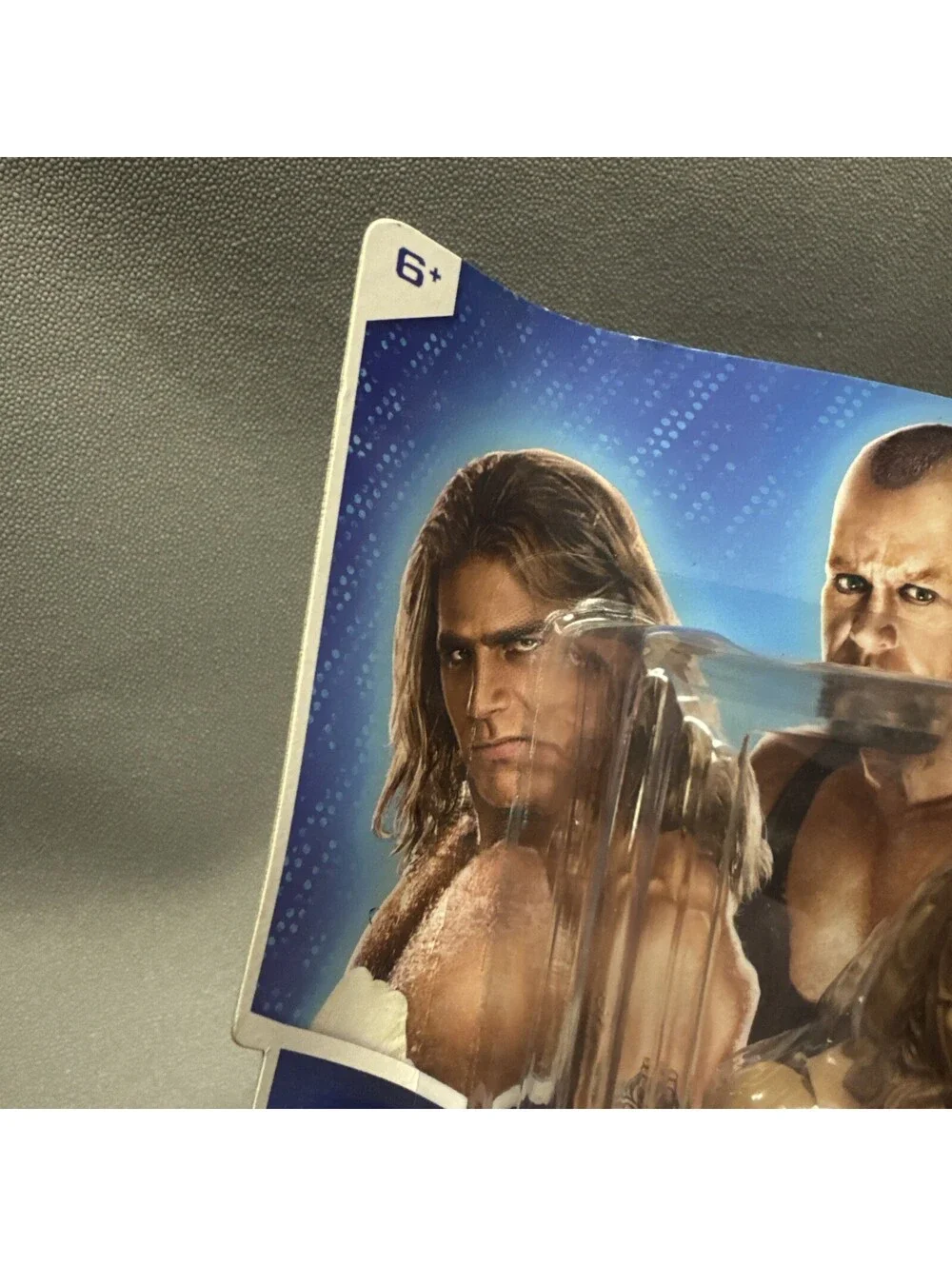 2014 WWE Battle Pack Shawn Michaels & Undertaker Mattel Action Figure Bent Card